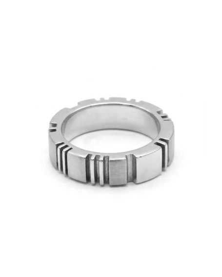 Anillo Banda Plata 925